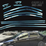 biseles cromado toyota corolla