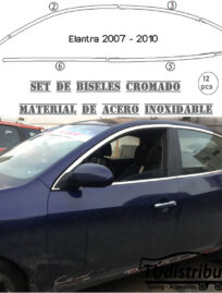 accesorio cromado elantra avante 2007-2010