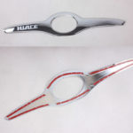 moldura cromada hiace