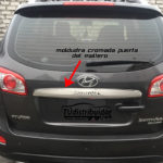 cromado puerta maletero santa fe